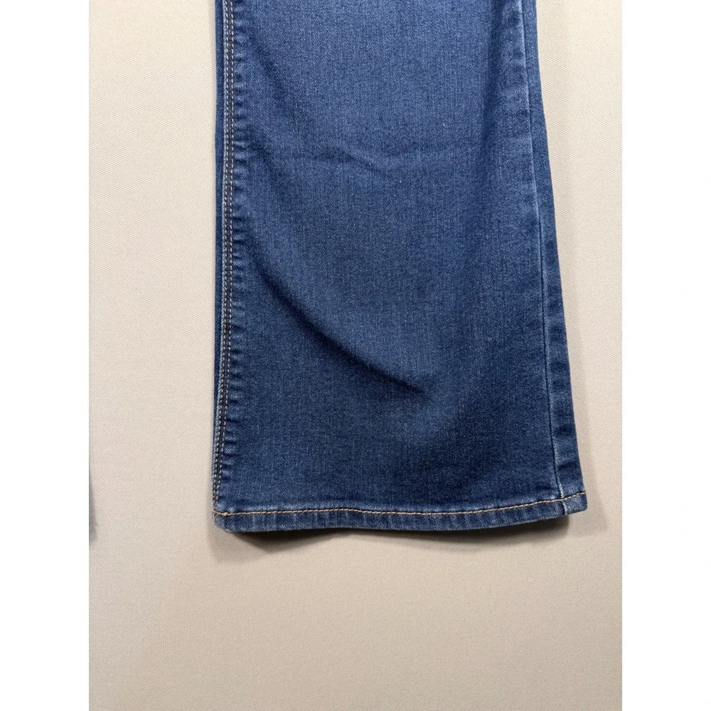 White House Black Market WHBM Bootcut Flare Jeans Blue Medium Wash Size 2S